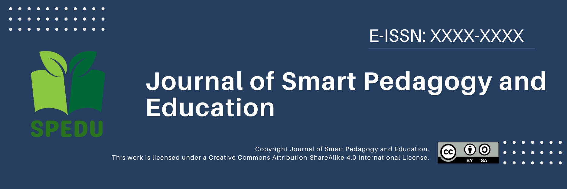  Journal of Smart Pedagogy and Education